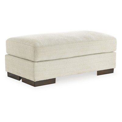 Signature Design by Ashley Contemporary Maggie Ottoman, Birch