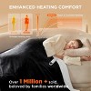Bedsure Heated Blanket - Fast Heating Electric Blanket Soft Flannel Heated Throw Warm Gifts for Family - 2 of 4