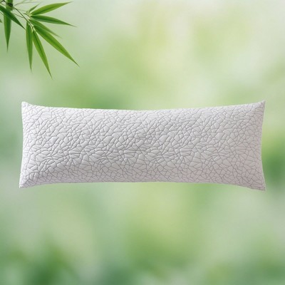 APSMILE Rayon Derived from Bamboo Pillows Adjustable Shredded Memory Foam Pillow with Removable Cover
