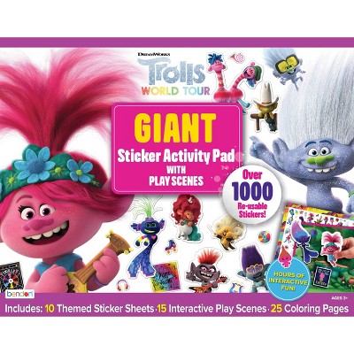 Trolls: World Tour Giant Sticker Activity Pad