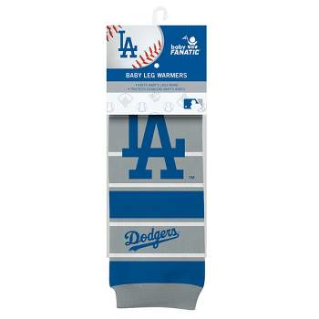 Baby Fanatic Officially Licensed Toddler & Baby Unisex Crawler Leg Warmers - MLB Los Angeles Dodgers