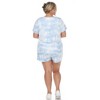 Plus Size 2 Piece Top & Shorts Lounge Set - 4 of 4