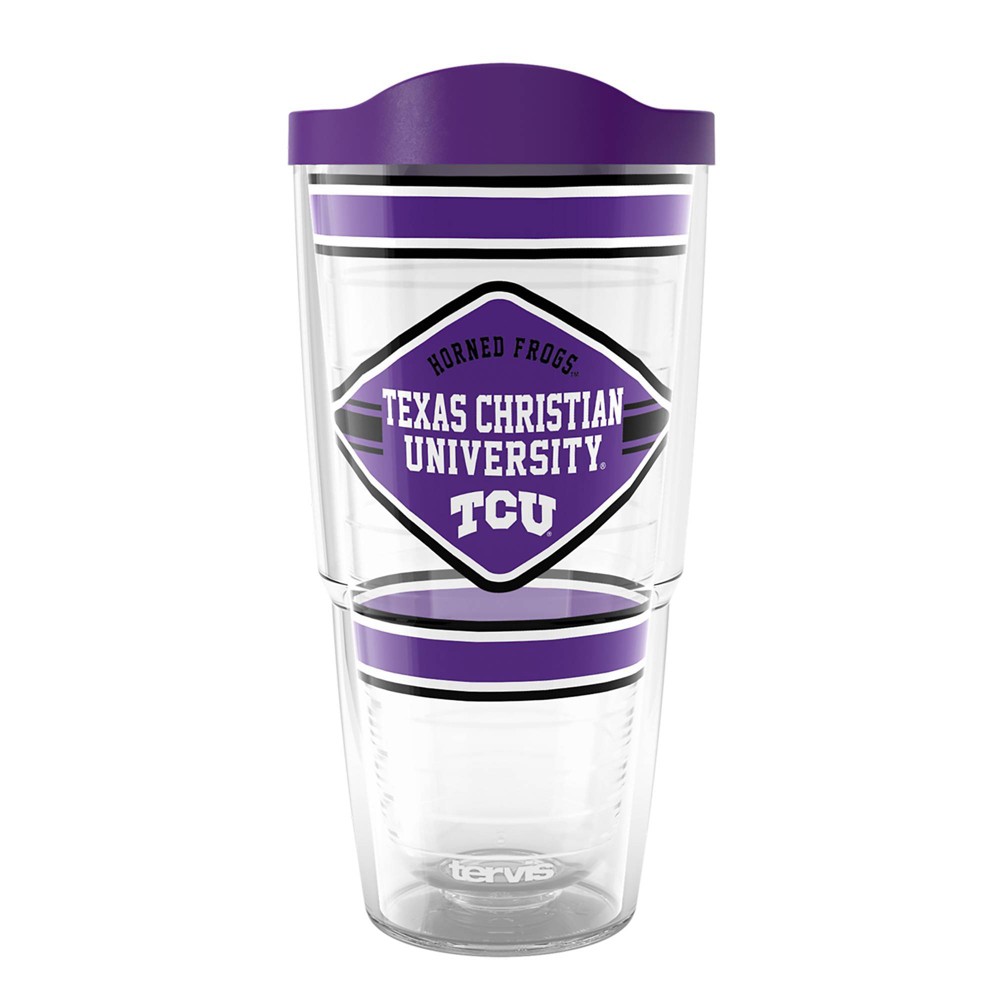 Photos - Glass NCAA TCU Horned Frogs 24oz First String Classic Tumbler