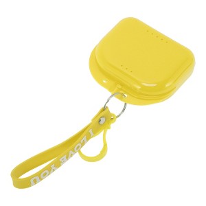 Unique Bargains Compact Braces Box with Lanyard 1 Pc - 1 of 4