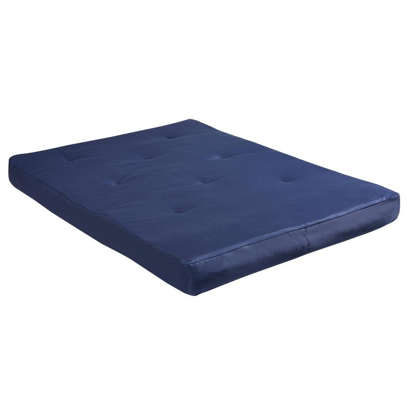 Full 8&#34; Jayce Thermobonded High Density Polyester Fill Futon Mattress Blue - Room &#38; Joy, 5 of 8