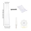 Yescom Waterproof PVC Umbrella Cover Bag Outdoor Patio w Zipper Fit 6' 7' 8' 9' 10' Umb Red - 4 of 4