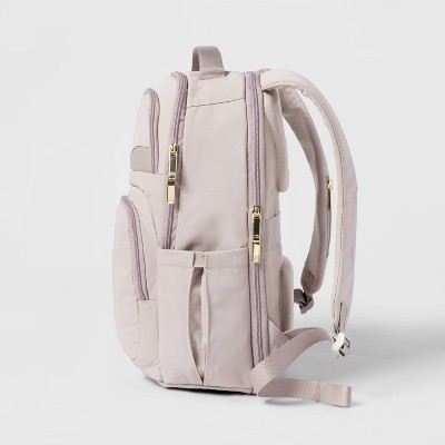 Рюкзаки Open Story Signature Day Trip Backpack Taupe - Open Story™: 24L Water-Resistant Laptop Bag — фото 3