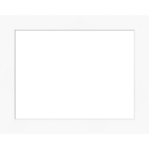 Amanti Art Cabinet White Framed Dry Erase Magnetic Board - 1 of 4