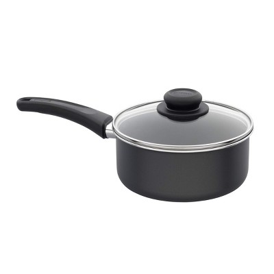 GoodCook 2qt Everyday Sauce Pan: Nonstick Aluminum, Dishwasher-Safe, Gas & Electric Compatible, Includes Lid