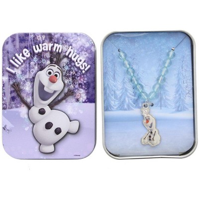 Walmart Frozen Necklace: Olaf I Like Warm Hugs!