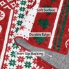 Christmas Area Rugs Xmas Patchwork Pattern Rug Holiday Home Decor - 3 of 4