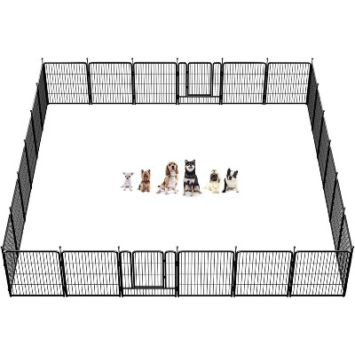 Rollick Dog Playpen for Yard, 32 inch 24 Panels