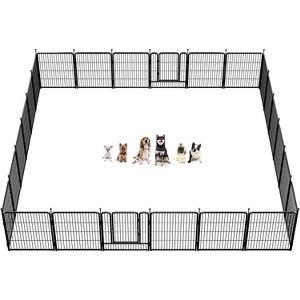 Rollick Dog Playpen for Yard, 32 inch 24 Panels - 1 of 2