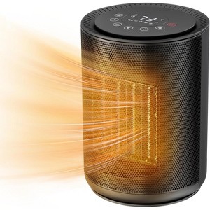 ZAFRO Space Heater, Portable Heater Electric Ceramic Fan Small Heaters Handle Indoor Use,Child Lock,Tip-Over & Overheat Protection - 1 of 4