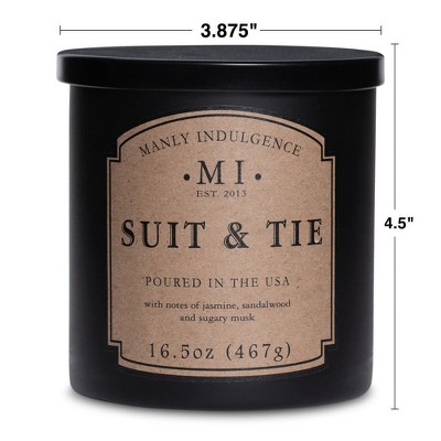 Black Lavender Sage Scented Soy Jar Candle