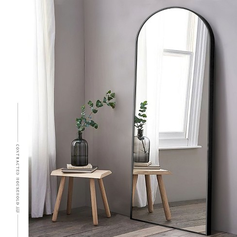 Saadiya 71 X 24 Arched Full Length Mirror Metal Framed Arched