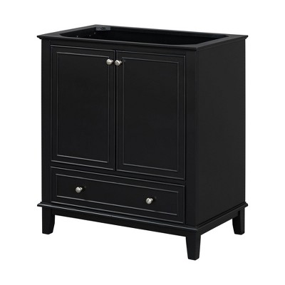 NicBex Modern Bathroom Vanity,Bathroom Sink Vanity with Doors and Drawer,Bathroom Sink Cabinet for Bathroom,Green/White/Black/Blue