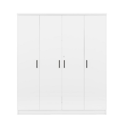 NicBex Armoire Wardrobe Closet Storage Cabinet with Door & Shelves & Drawers for Bedroom
