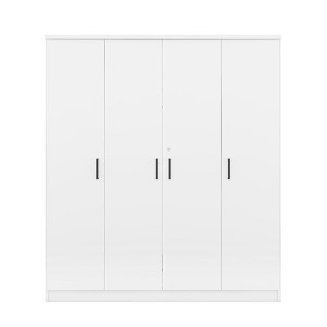 NicBex Armoire Wardrobe Closet Storage Cabinet with Door & Shelves & Drawers for Bedroom - 1 of 4