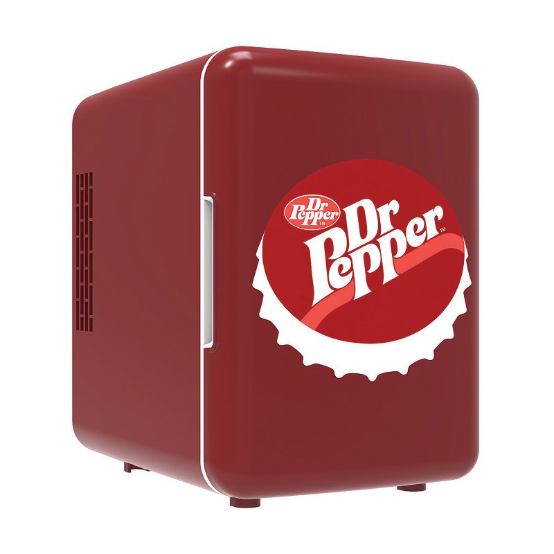 Dr. Pepper® 6-Can Portable Mini Fridge, MIS153DRP, Red, 1 of 11