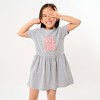 The Juniper Shop Lil Sis Distressed Toddler Graphic Dress - 2 of 3