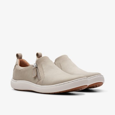 Женские кроссовки Clarks Womens Nalle Lilac Stone Nubuck Sneakers 7 Medium — фото 4