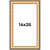 PosterPalooza | Traditional Gold Picture Frame - UV Acrylic, Foam Board Backing, Hanging Hardware - 2 of 4