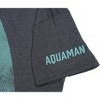 Seven Times Six DC Comics Justice League Movie Men's Aquaman Logo T-Shirt Blue - 3 of 3