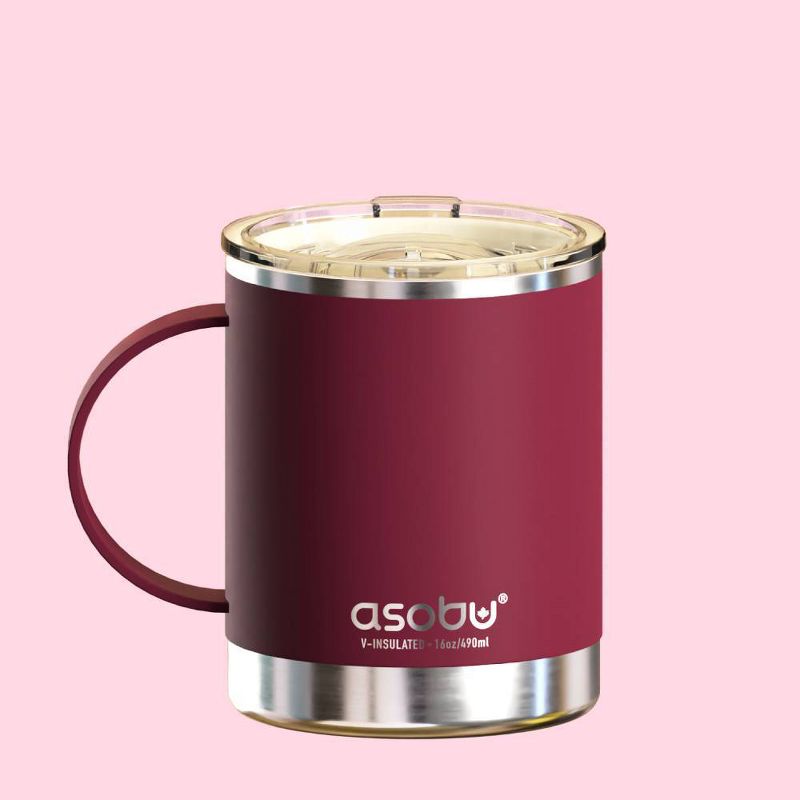 ASOBU Ultimate 14oz Stainless Steel Ceramic Lined and Vacuum Insulated Interior Coffee Mug, 4 of 8