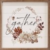 Kendrick Home Autumn Gather Wreath Wall Art - 2 of 4