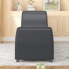 Mjkone Yoga Chair, Faux Leather Yoga Chaise with Padded Sponge - 2 of 4