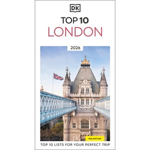 DK Top 10 London - (Pocket Travel Guide) by  Dk Travel (Paperback) - 1 of 1