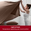 Mellanni 1800 Bed Sheets Split King Brown - 3 of 3