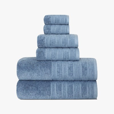 True Luxury Bath Towels Powered by Aurasoft Technology Featuring 100% USA Cotton by 1888 Mills