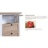 NicBex Modern 5/6 Drawer Dresser for Bedroom,Drawer Chest with Interlock Drawer Feature for Closet Organizer,Oak - 4 of 4