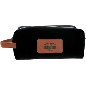 Pavilion Gift Company - Outdoors Man - Canvas Toiletry Bag - Handbags - 1 of 4