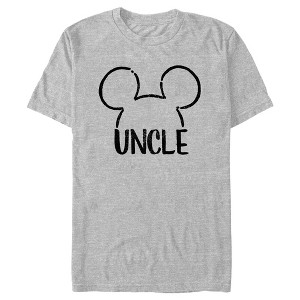 Men's Mickey & Friends Uncle Line Ears T-Shirt - 1 of 4