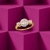 Ross-Simons 1.25 ct. t.w. Morganite Ring With Diamond Accents in 14kt 2-Tone Gold - 4 of 4