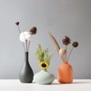 NotArt Nordic Macaron Ceramic Vases - Frosted Texture, Waterproof, Pastel Colors for Home Office - 3 of 4
