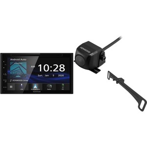 Kenwood DDX5707S MultiMedia Receiver with CMOS-230LP Rearview Camera with License Plate Mounting Hardware - 1 of 4