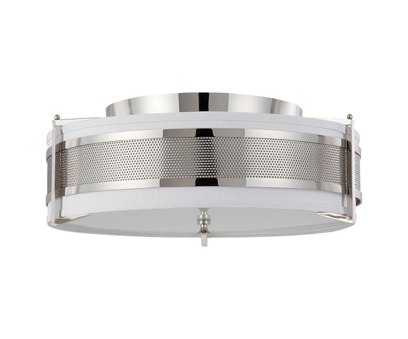 Ceiling Lights Flush Mount Polished Nickel - Aurora Lighting