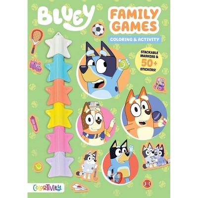 Bluey: Family Games - by  Editors of Studio Fun International (Paperback)