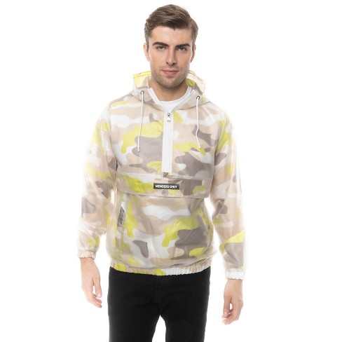 Camo Waterproof Half Zip Jacket