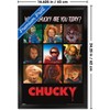 Trends International Child's Play - Which Chucky Are You Today Framed Wall Poster Prints - 3 of 4