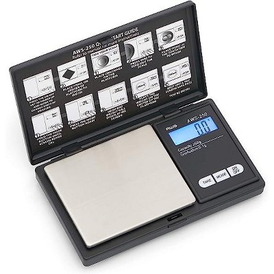 American Weigh Scales Cd Mini Series Compact Stainless Steel Digital  Portable Pocket Weight Scale 100g X 0.01g - Great For Kitchen : Target