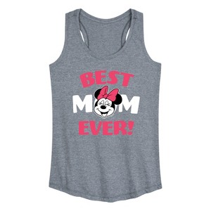 Women's - Disney - Best Mom Graphic Racerback Tank - 1 of 4
