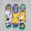 Women's Pokemon Mewtwo, Pikachu, and Psyduck Skateboard Decks T-Shirt - 2 of 4