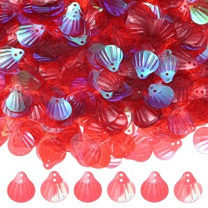 Unique Bargains Shell Shape Loose Sequins Shiny Iridescent Embellishments - 1 of 4