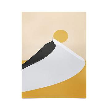 Mile High Studio Abstract Dune Golden Desert Poster - Society6
