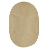 Colonial Mills Boca Raton - Turquoise 5 Ft x7 Ft Oval Rug Indoor/Outdoor 100% Polypropylene - 4 of 4